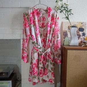 Morgan Taylor matching Slip dress and Robe set PRICE NOT NEGOTIABLE